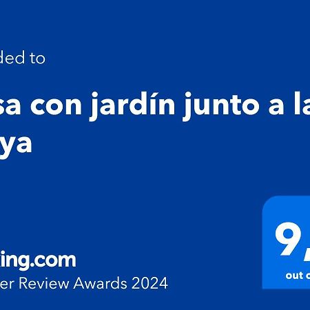 埃斯特波纳Casa Con Jardin Junto A La Playa公寓 外观 照片