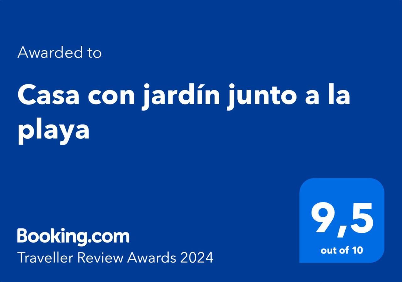 埃斯特波纳Casa Con Jardin Junto A La Playa公寓 外观 照片